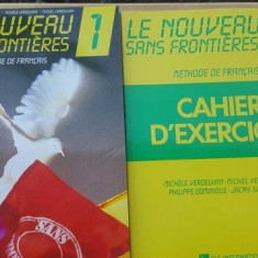 Le nouveau sans frontieres 1. Methode de francais+Cahier d'exercices-Michele Verdelhan, Michel Verdelhan