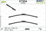 Set lamela stergator Valeo Silencio FlatBlade OE 650 650 mm