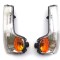 Lampa semnalizare oglinda Iveco Daily 07.2014- , partea Fata Dreapta, Alba Cu Galben, Oglinda Cu Bratul Scurt, Ece , View Max ; Fara Suport Becuri, 5