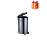 Cos de gunoi industrial cu pedala, din inox, 70 litri
