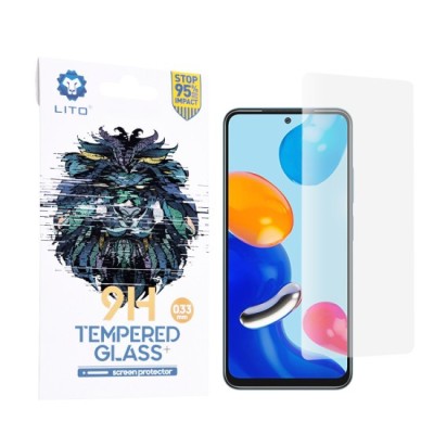 Folie pentru Xiaomi Redmi Note 11 / Note 11S / Poco M4 Pro 4G - Lito 2.5D Classic Glass - Clear foto