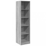 Cumpara ieftin Sifonier, sonoma gri, 50x50x200 cm, lemn prelucrat