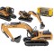 Excavator Huina model 1710 scara 1:50 (manual)