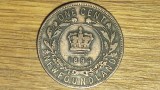 Canada provincii Newfoundland - raritate - moneda colectie 1 cent 1894 Victoria