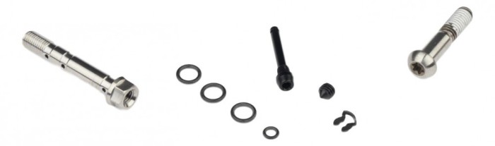 Xx/Xxwc Caliper Hardware Kit - Silver Ultimate FactoryBikes