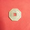 Moneda bronz cu caractere chinezesti , hexagonala