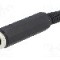 Conector jack, Jack 6,3mm, 3 contacte, mama, LUMBERG - KLK 3 SCHWARZ
