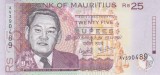Bancnota Mauritius 25 Rupii 2003 - P49b UNC ( vezi descriere )