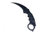 Cumpara ieftin Cutit Karambit Night 19cm, ideallstore, Negru, Otel, Husa, Camping, Vanatoare, Pescuit
