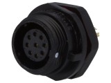 Conector circular mamă 9 PIN IP68 3A 125V - WEIPU SP13