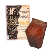 Constantin N. Tăm&acirc;rjan, Manualul t&acirc;mplarului. Vol. I: Cleiurile, 1941 + o bucată de clei de epocă