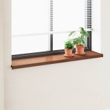vidaXL Prag de fereastră Lemn brun 160 x 35 x 4,5 cm PVC 42046920