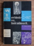 V. Smilga - Evident? Nu, inca nelamurit. Teoria relativitatii...