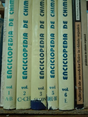 Enciclopedia de chimie 5 volume foto