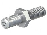 Conector banană 6mm M6 cu şurub 30mm Medical