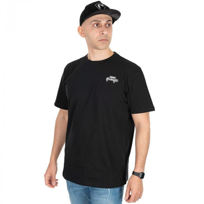 Fox Rage T-shirt Ragewear tricou negru XL