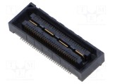 Conector PCB-PCB mamă PIN 60 0,5mm QSH gold flash SMT - SAMTEC
