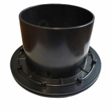 Flanșă Furtun Iaz 110mm din ABS &ndash; Conector etanș, montaj rapid și compatibil cu țevi PVC, KG și HT