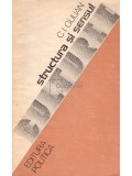 C. I. Gulian - Structura si sensul culturii (Editia: 1980)