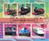 Timbre Liberia 2022, Trenuri/Colita, Straine Dupa 1950