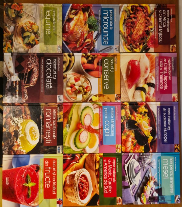Colectia Delicii in Bucatarie - Adevarul - Colectie Completa (21 de volume)