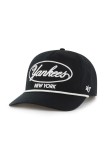 47 brand șapcă de baseball din bumbac MLB New York Yankees culoarea negru, B-FDLRF17CNP-BK