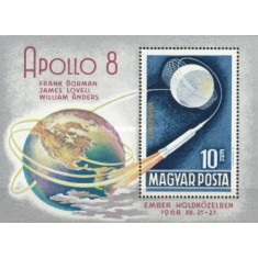Ungaria 1969 - Apollo 8, coita neuzata