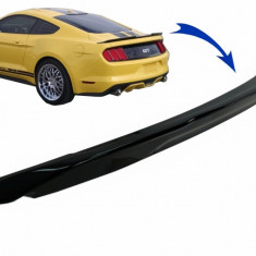 Eleron Portbagaj compatibil cu Ford Mustang Mk6 VI Sixth Generation (2015-2020) GT350 Design Negru Lucios TSFMUGT