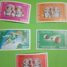 PARAGUAY, SPACE - SERIE MNH