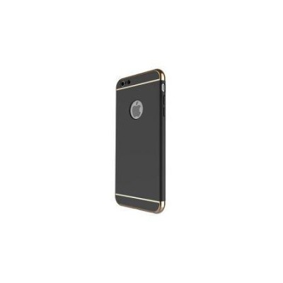 Husa Apple iPhone 7, Elegance Luxury 3in1 Black foto