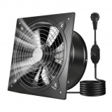 Ventilator evacuare pentru spatii comerciale, Regulator viteza, Otel, 70 W, 2647m&sup3;/h, diametru 305 mm