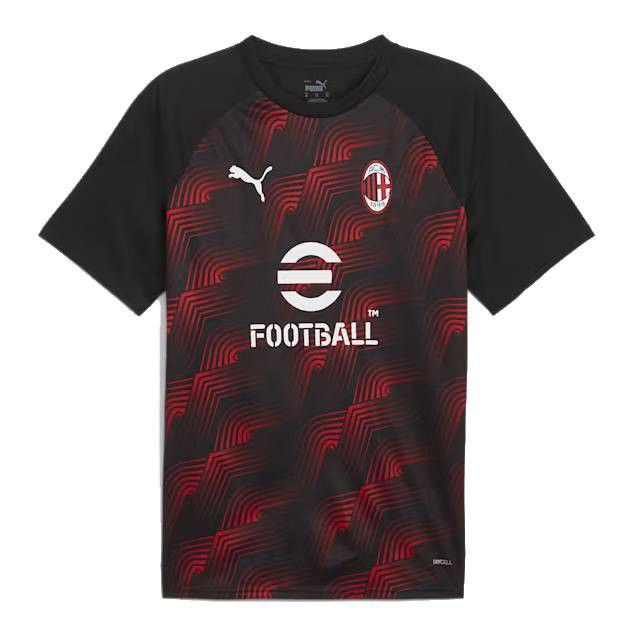 AC Milan tricou de fotbal Prematch - L