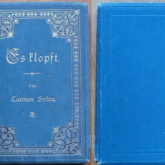 Carmen Sylva , Bate la usa , 1887 , editia 1 , legatura clasica