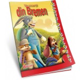 Carte de colorat si povesti , Muzicantii din Bremen, tip A5, 16 pagini