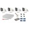 Sistem supraveghere Hikvision 4 camere 5MP Ultra HD Color VU DVR 4 canale full time color noaptea SafetyGuard Surveillance