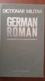 Dictionar militar german roman Colonel Traian Sava