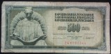 Cumpara ieftin Bancnota 500 DINARI - RSF YUGOSLAVIA, anul 1981 *cod 376 - REPLACEMENT: Z.A.