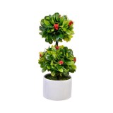 Ghiveci decorativ cu Bonsai artificial, 7x21 cm, ATU-083534, Oem