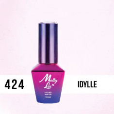 Lac gel MOLLY LAC UV/LED gel polish Madame French - Idylle 424, 10ml