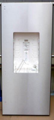 FF DOOR ASSY LEFT BEKO 4D WITH PU 4386671000 pentru frigider/combina frigorifica BEKO/GRUNDIG/ARCELIK foto