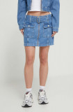 Tommy Jeans fustă din denim mini, drept DW0DW17668