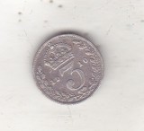 bnk mnd Anglia Marea Britanie 3 pence 1910 argint