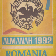 AS - ALMANAH 1992 - ROMANIA MARE