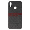 Husă Telefon Huawei Y7 Prime 2019 / Y7 2019, TPU, Piele Denim, Neagră