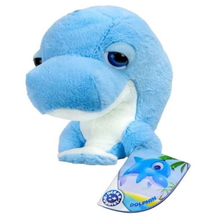 Jucarie de plus, Delfin, Big Headz, Inaltime 20CM