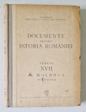 DOCUMENTE PRIVIND ISTORIA ROMANIEI , VEACUL XVII , A. MOLDOVA , VOL. V (1601 - 1605) de ION IONASCU , L. LAZARESCU - IONESCU , MIHAIL ROLLER , 1952