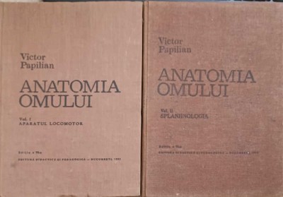 ANATOMIA OMULUI VOL.1-2 APARATUL LOCOMOTOR. SPLANHNOLOGIA-VICTOR PAPILIAN-272445 foto
