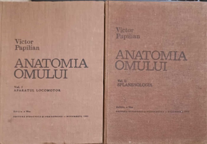 ANATOMIA OMULUI VOL.1-2 APARATUL LOCOMOTOR. SPLANHNOLOGIA-VICTOR PAPILIAN-272445