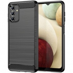 Husa pentru Samsung Galaxy A04s A047 / A13 5G A136, OEM, Carbon, Neagra foto