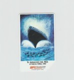 bnk card Cartele telefonice - Italia - film - Federico Fellini - Il passagio del Rex